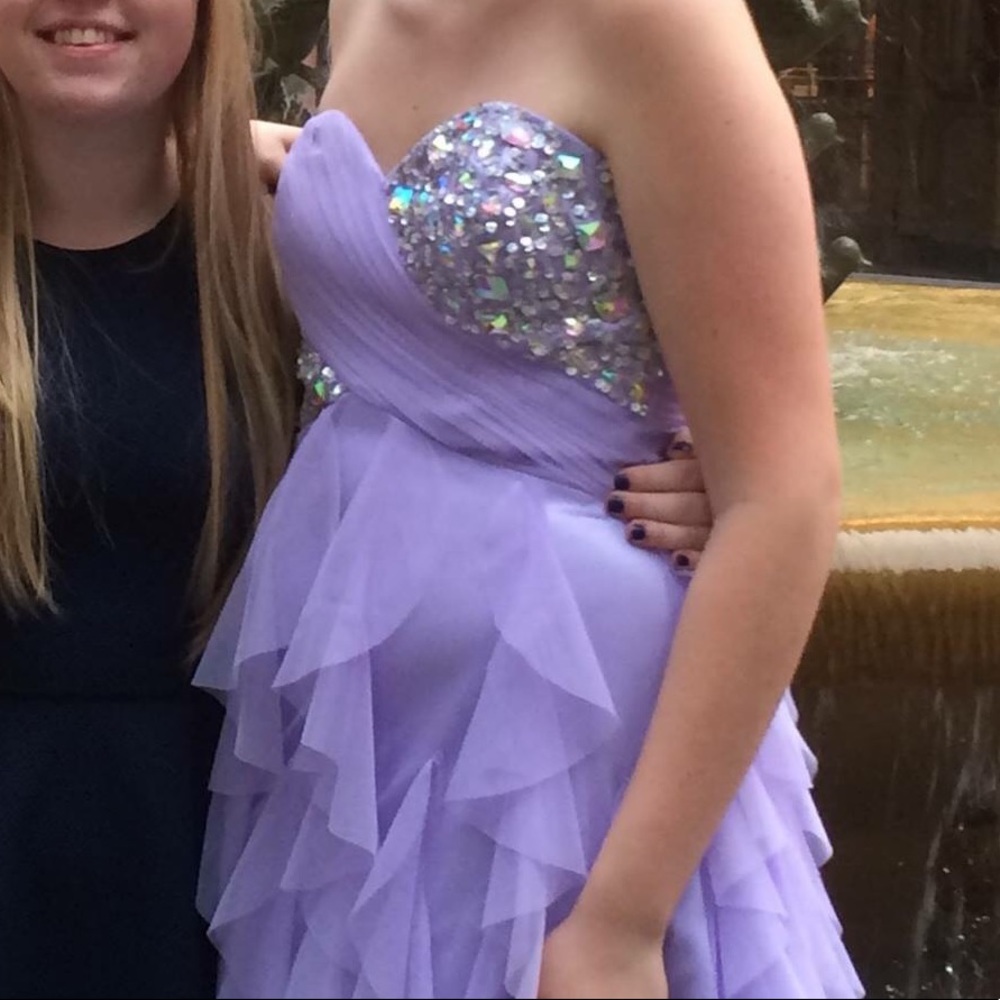 Purple cocktail dress - MAKE AN OFFER